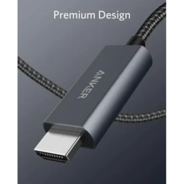 Anker 311 USB-C to HDMI 6ft Nylon Cable A8730H11 – Black