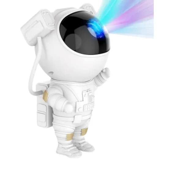 Astronaut Galaxy Star Projector Led Night Lamp With Speaker And Timer