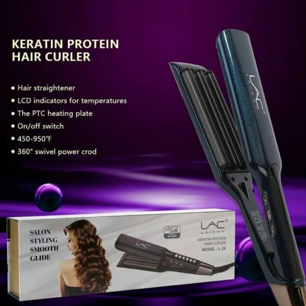 Keratin protein Hair Curler L-26