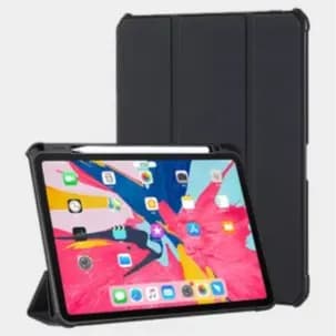 cover xundd flip leather for ipad pro 13 2024 12.9 black