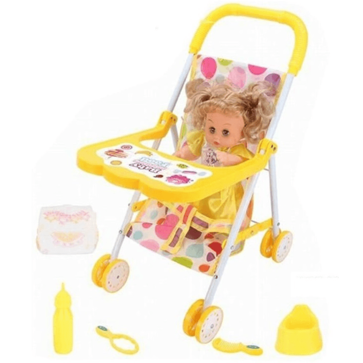Doll with Trolly no.cs7882b-1