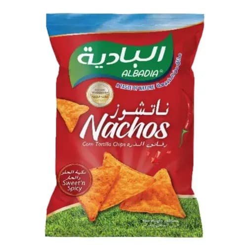 Albadia Tortilla Nachos Sweet Chips Chilly 150G