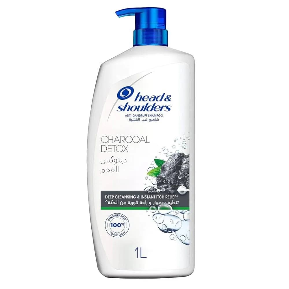 Hs Charcol Detox Anti-dandruff Shampoo 1 Ltr