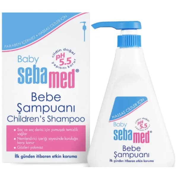 Sebamed Baby Shampoo With Pump 500ml