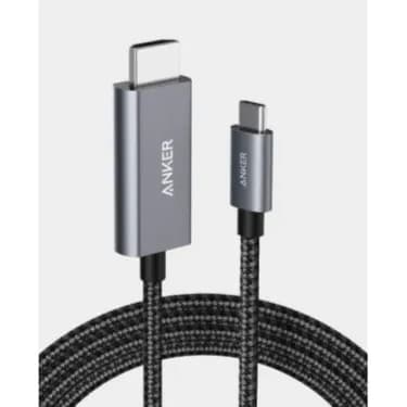 Anker 311 USB-C to HDMI 6ft Nylon Cable A8730H11 – Black