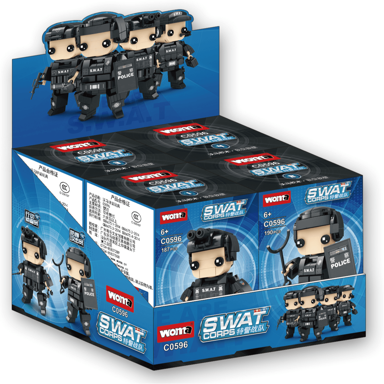 S.W.A.T (Destructive Force) Multi Shapes Collection (1 ~ 4)