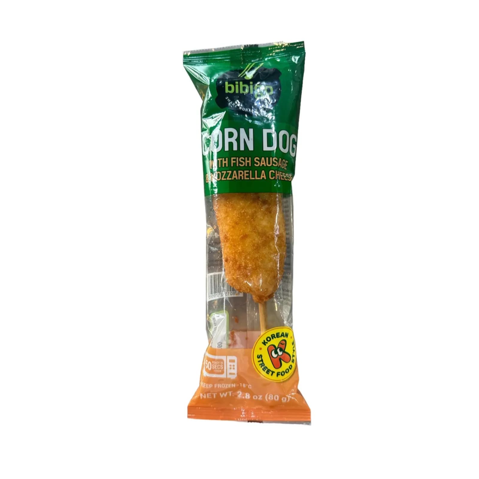 Bibigo Crispy Corndog with Mozzarella 80g