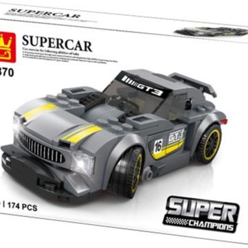 Super Car Amg Gt3 (174 Bricks)