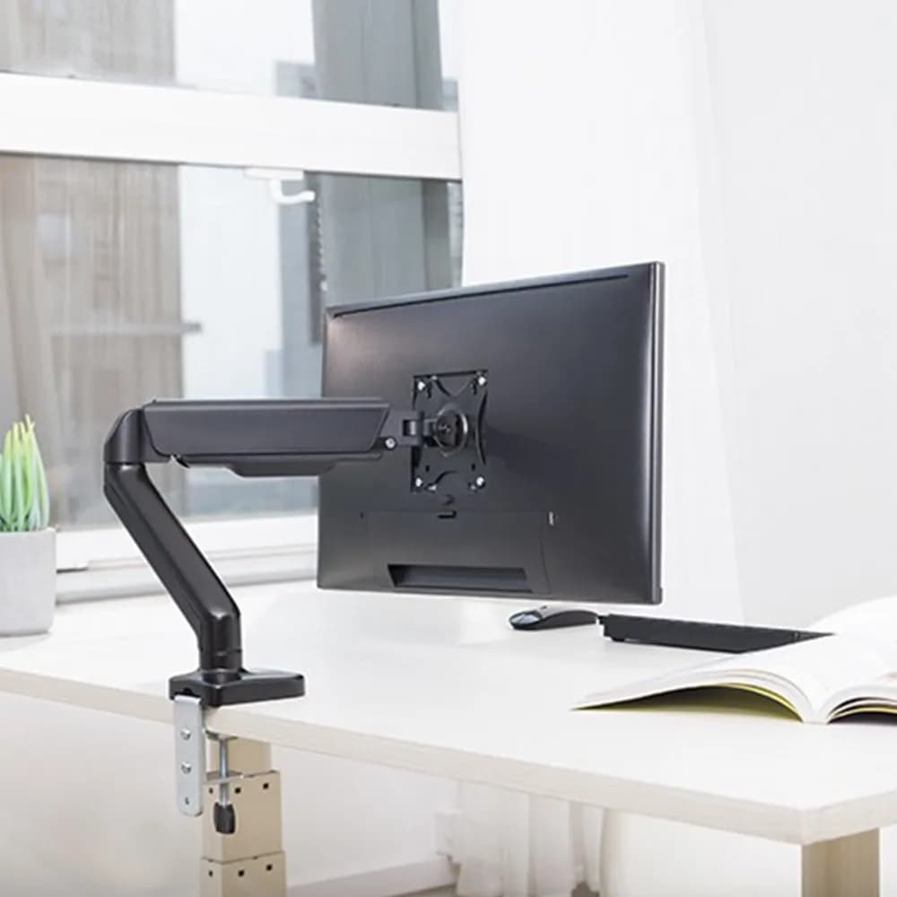 STARGOLD Monitor Bracket For 17”-27” Full Motion Desk Mount Arm Adjustable Mount, SG-896MB