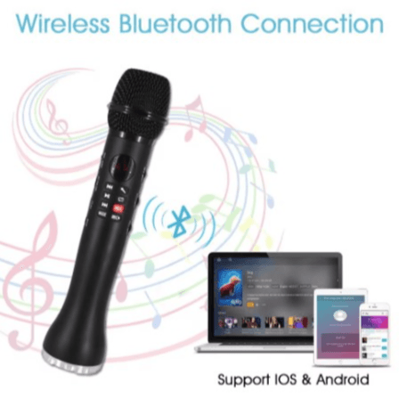 Microphone for Party (BT, TF Card, AUX, Recording) Hoco DBK2