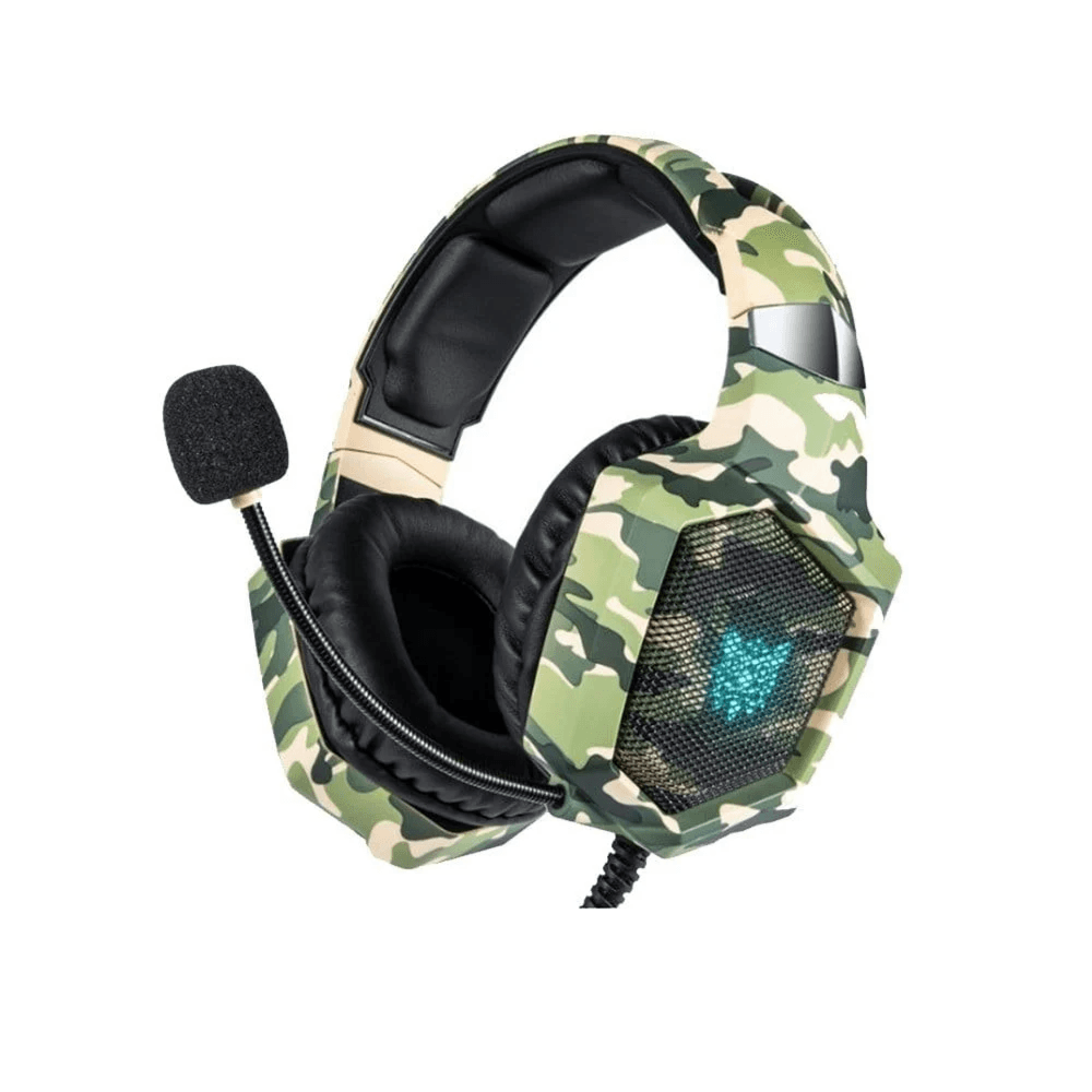 ONIKUMA K8 GAMING HEADSET ARMY GREEN