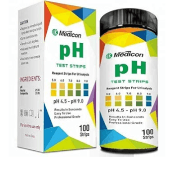 MEDICON PH TEST STRIPS 100 