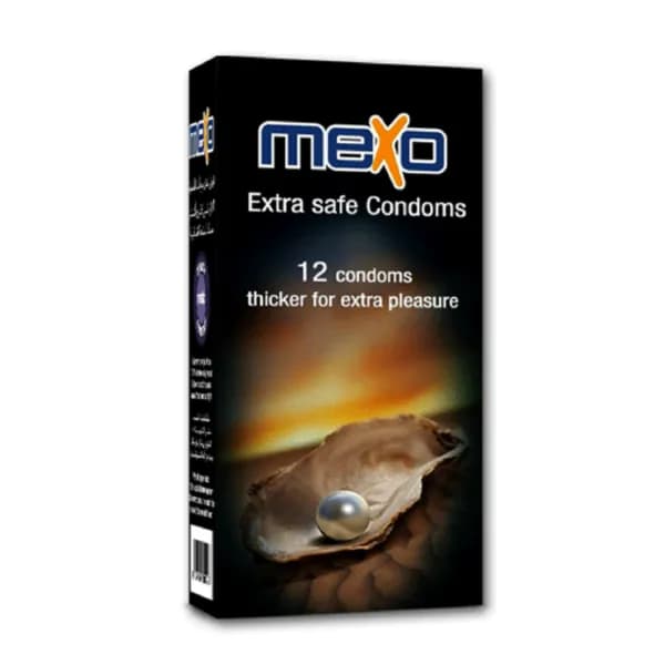 Mexo Extra Safe Condoms 12'S