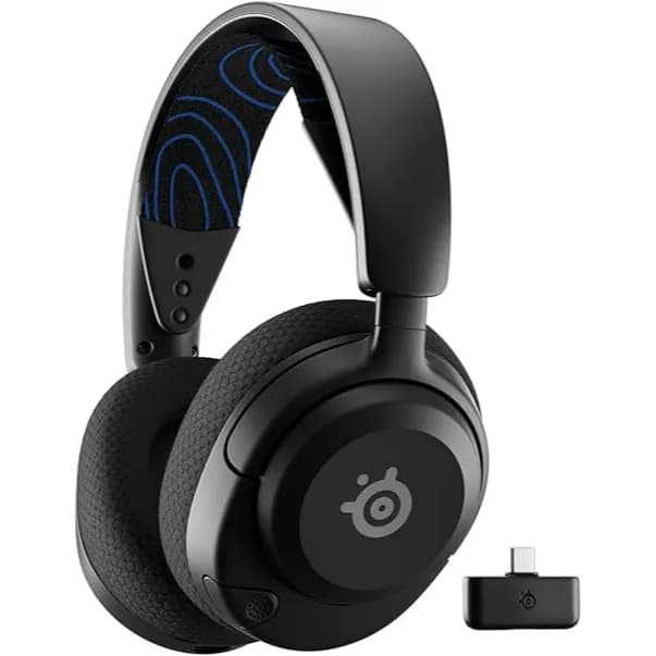 SteelSeries Arctis Nova 5P Wireless Multi-System Gaming Headset — Neodymium Magnetic Drivers — 100+ Audio Presets — 60 HR Battery — 2.4GHz or BT — ClearCast Gen2.X Mic — PS5, PS4, PC, Switch, Mobile