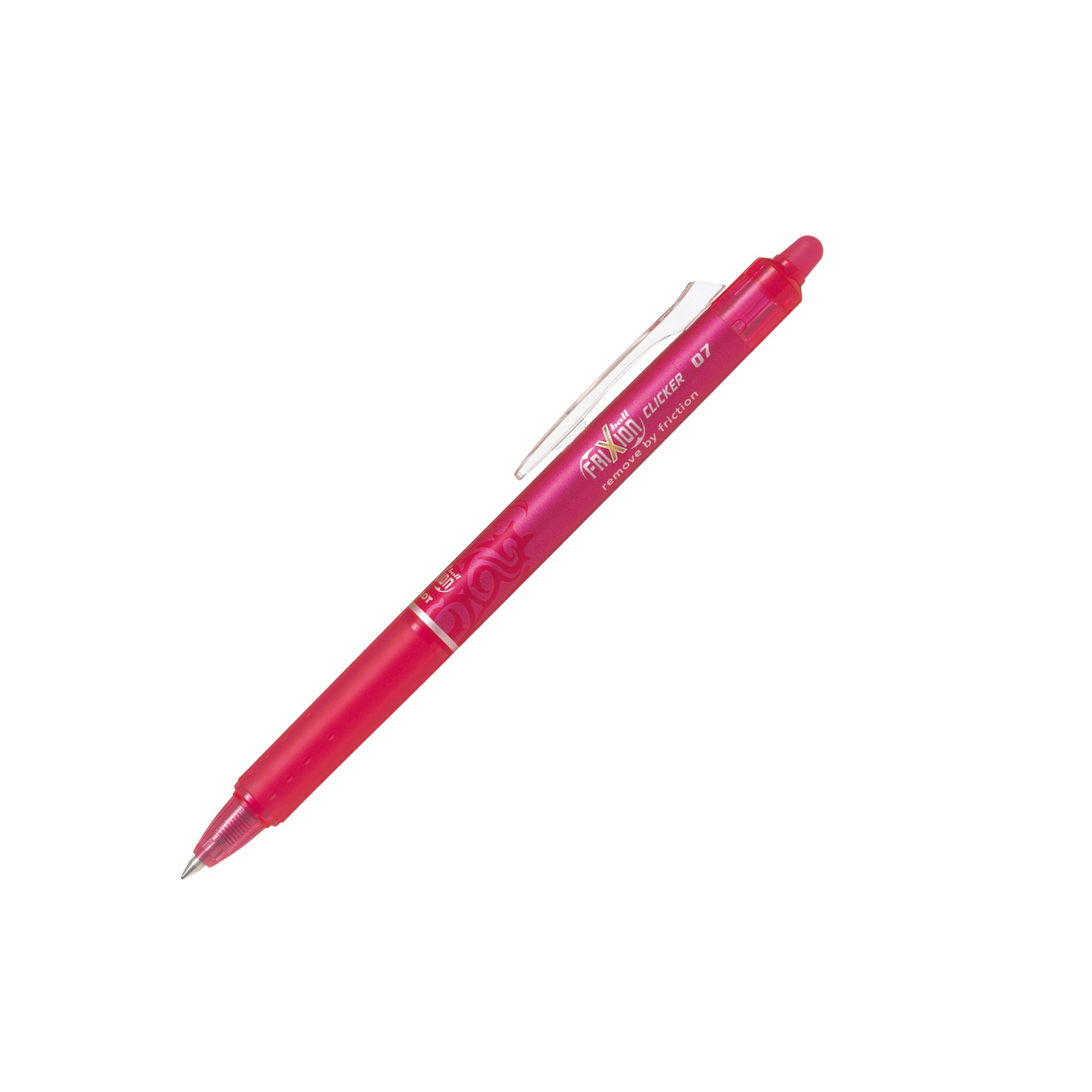 Pilot Frixion clicker erasable pen pink 07