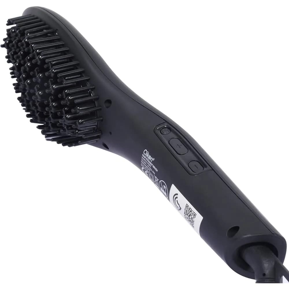 Clikon CK3312 Hair Straight Brush - Black