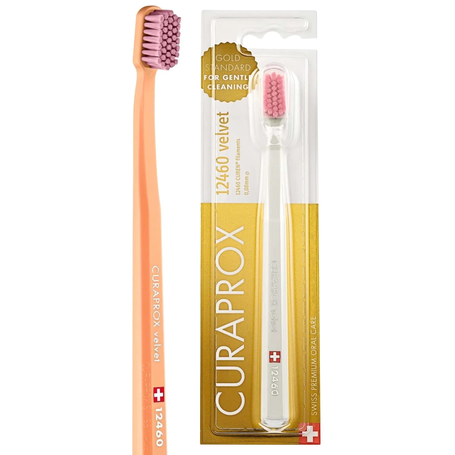 Curaprox Cs 12460 Velvet Ultra Soft Toothbrush- Assorted Colour