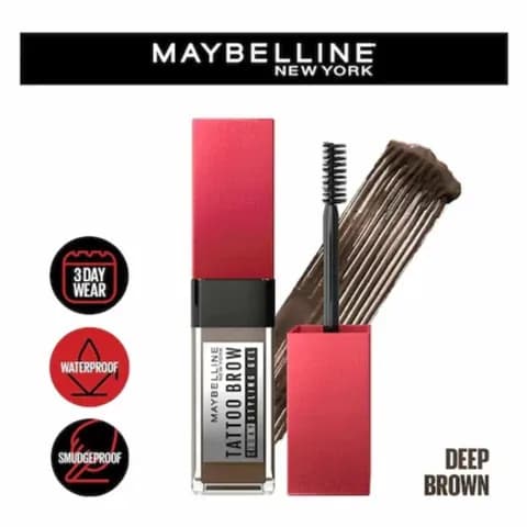 Maybelline New York Tattoo Brow 3 Day Eyebrow Gel Deep Brown 6ml