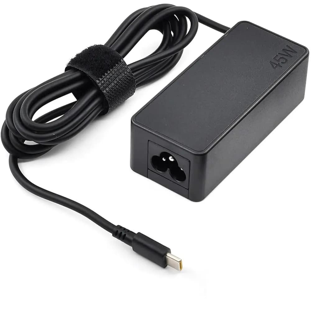 LAPTOP CHARGER FOR LENOVO 45W USB-C Type-C Power Supply Adapter