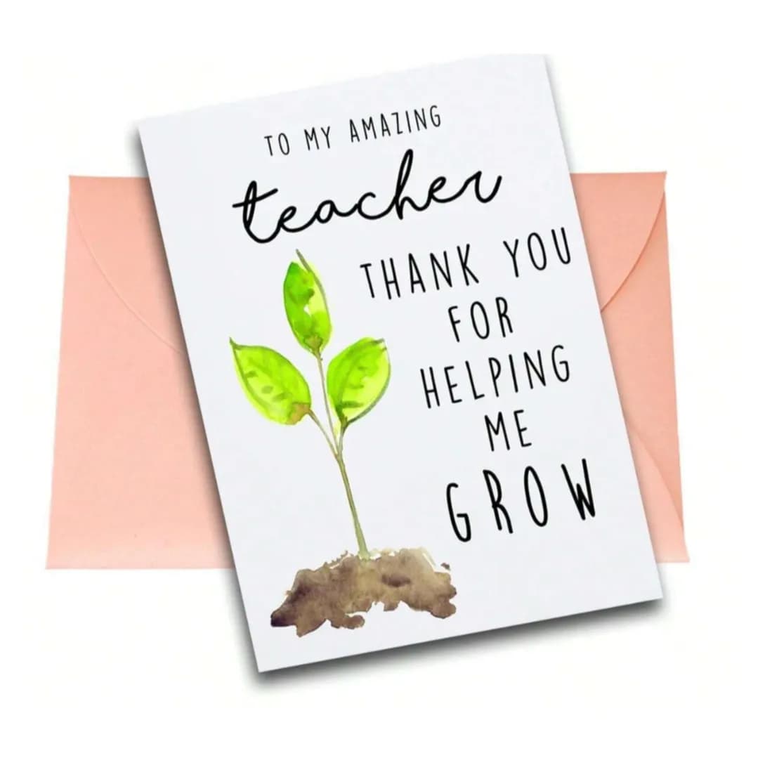 To My Amazing Teacher Card