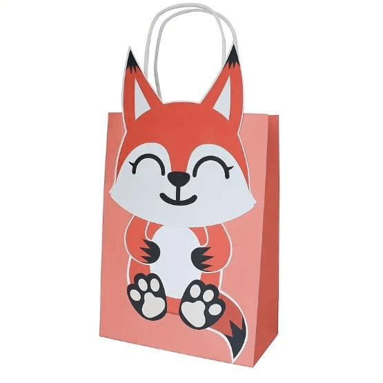 12pcs, Cute Animal Tote Bags For Birthday Parties