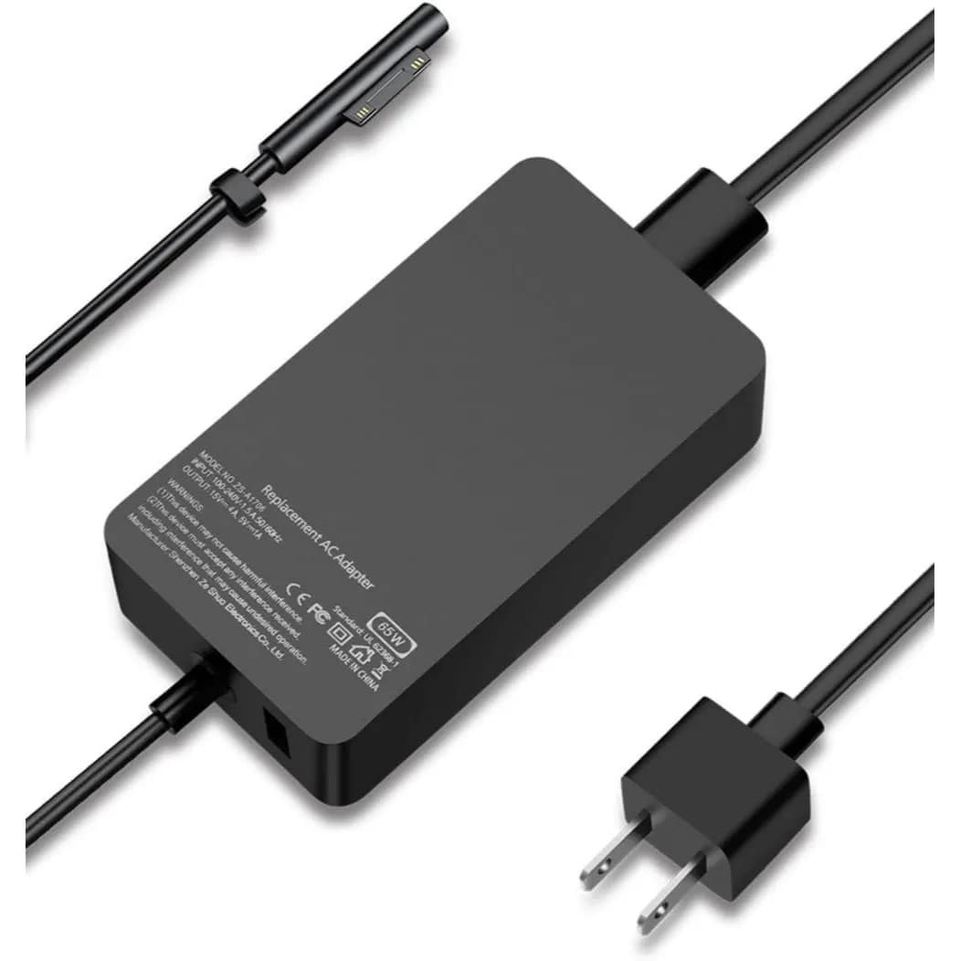 Microsoft Surface Pro 65W Power Supply Charger for Liptop