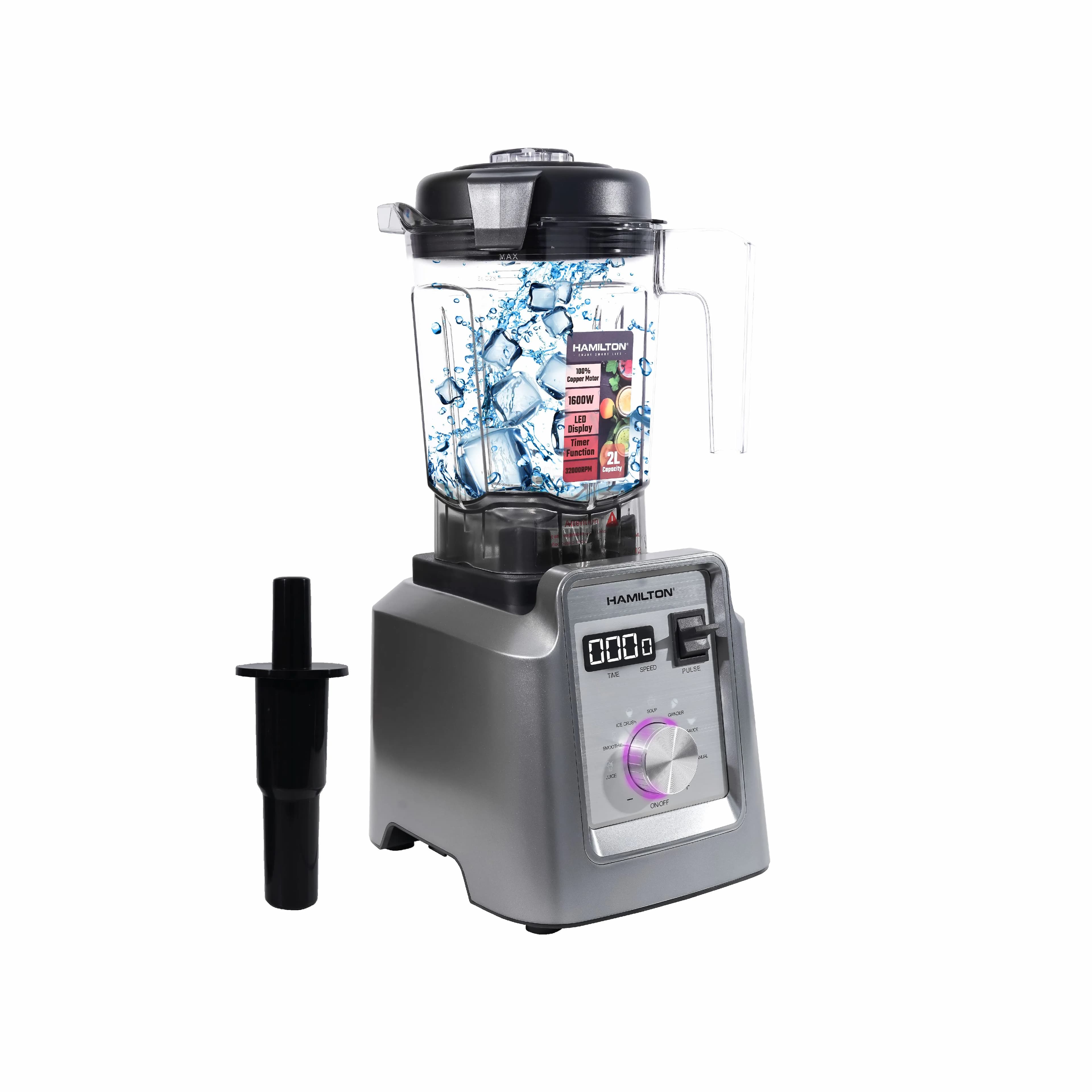 Hamilton Digital Power Blender 2l 1600w Ht3344jb