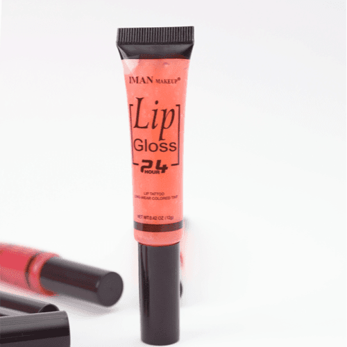 IMAN MAKEUP LIP GLOSS 24 HOURS-Peach Pink