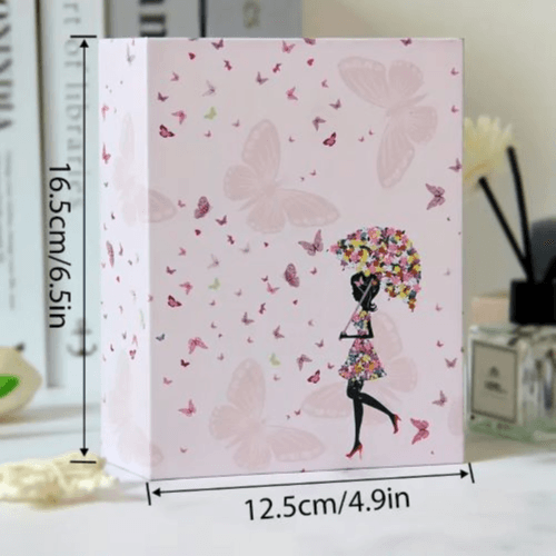Simple 6-inch photo album with 100 photos