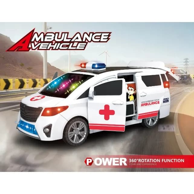 AMBULANCE VEHICLE 360DEG B/O 4545-3