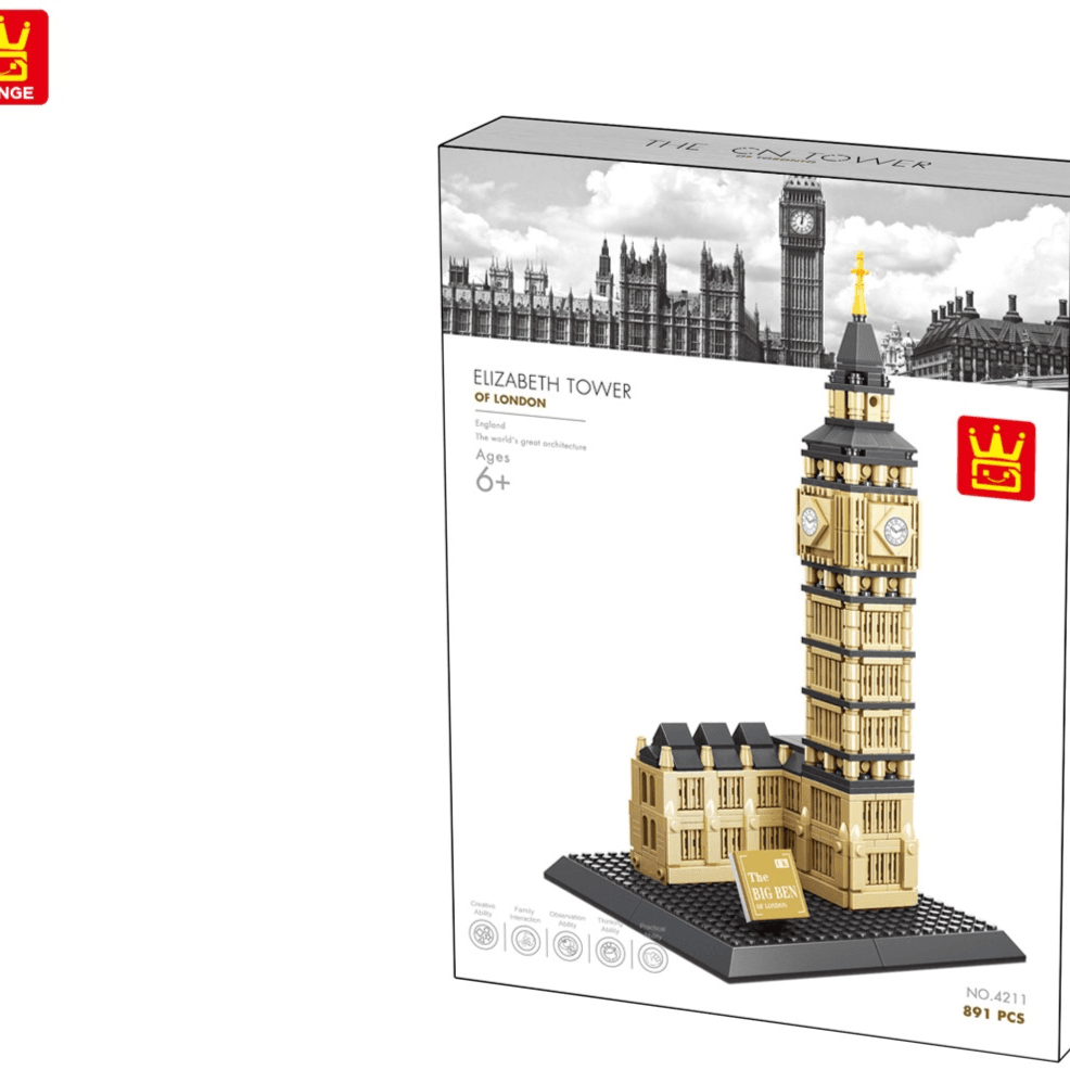 Elizabeth Tower-england (Architecture Series Collection)