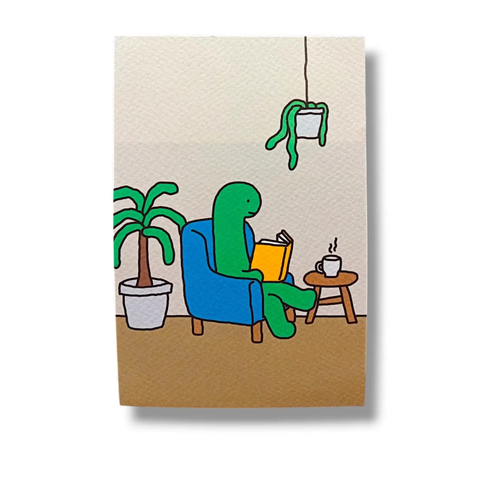 Joguman Studio Postcard - Reading