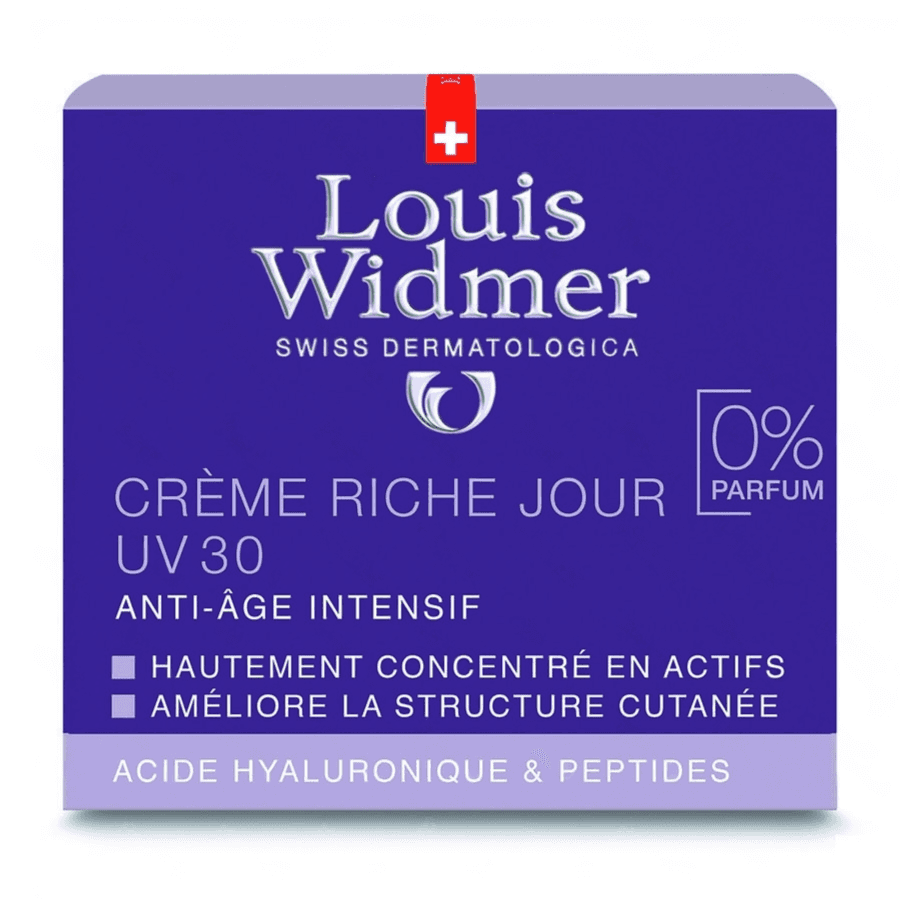 Louis Widmer Crème Riche Jour UV30 Anti-Aging Intensif 50ml No.9477