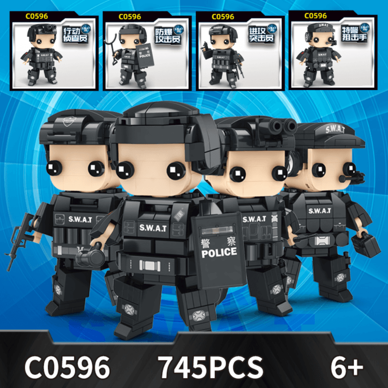 S.W.A.T (Destructive Force) Multi Shapes Collection (1 ~ 4)