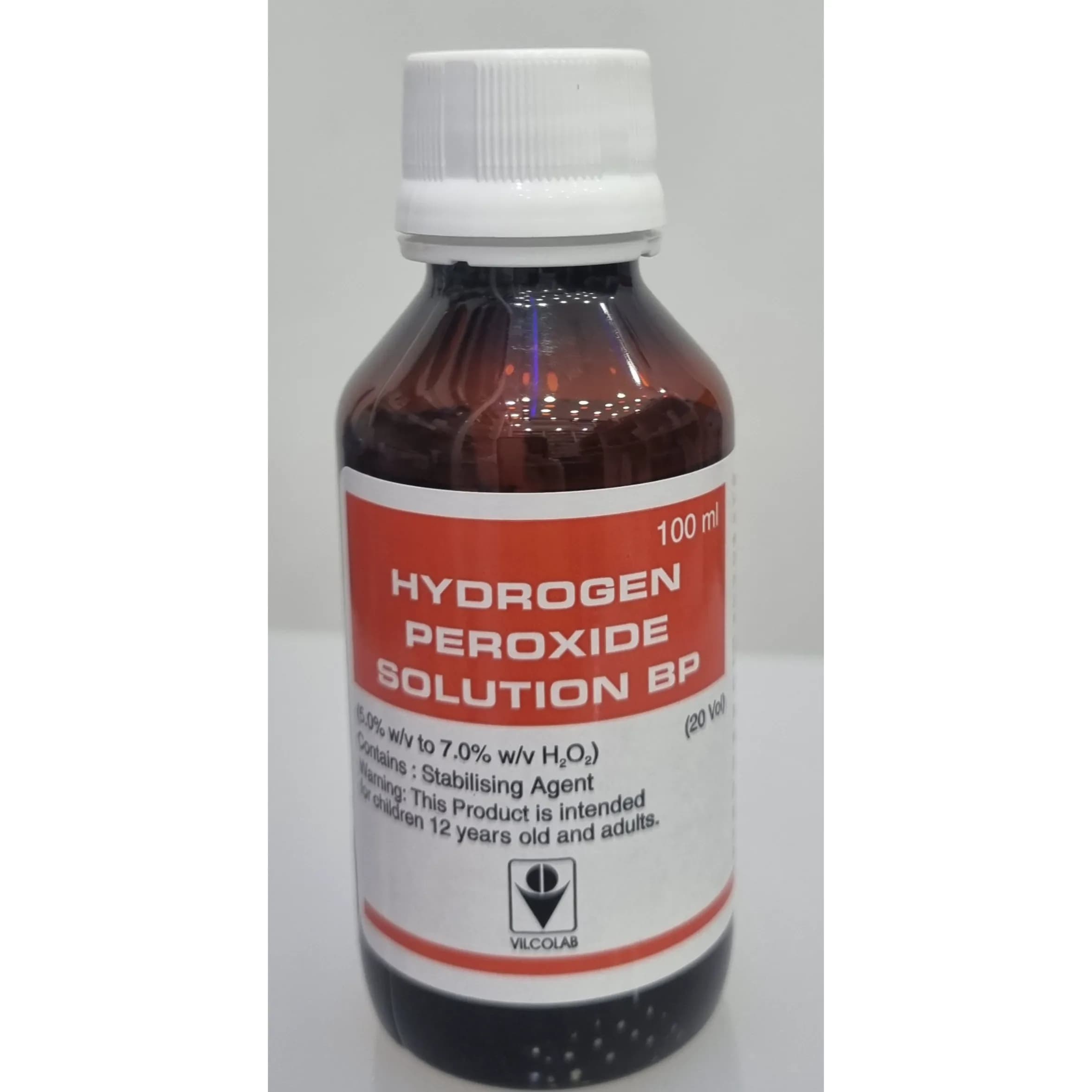 VILCO-HYDROGEN PEROXIDE SOLUTION BP 100ML