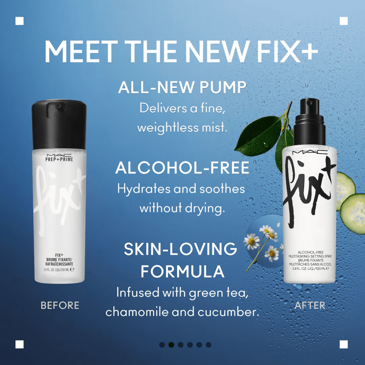 M.a.c Fix+ Original Setting Spray (New Pump)- 100ml