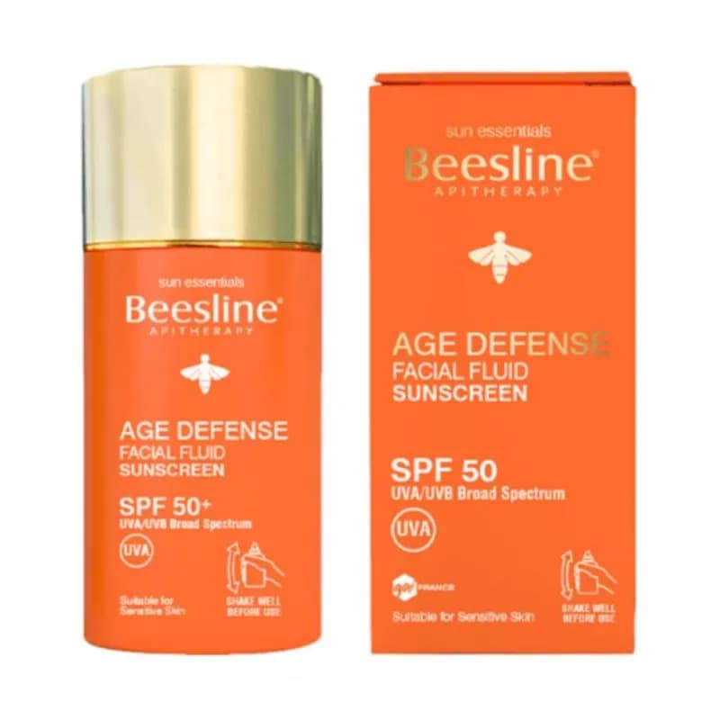 Beesline Age Defense Facial Fluid Sunscreen Spf+ 40ml