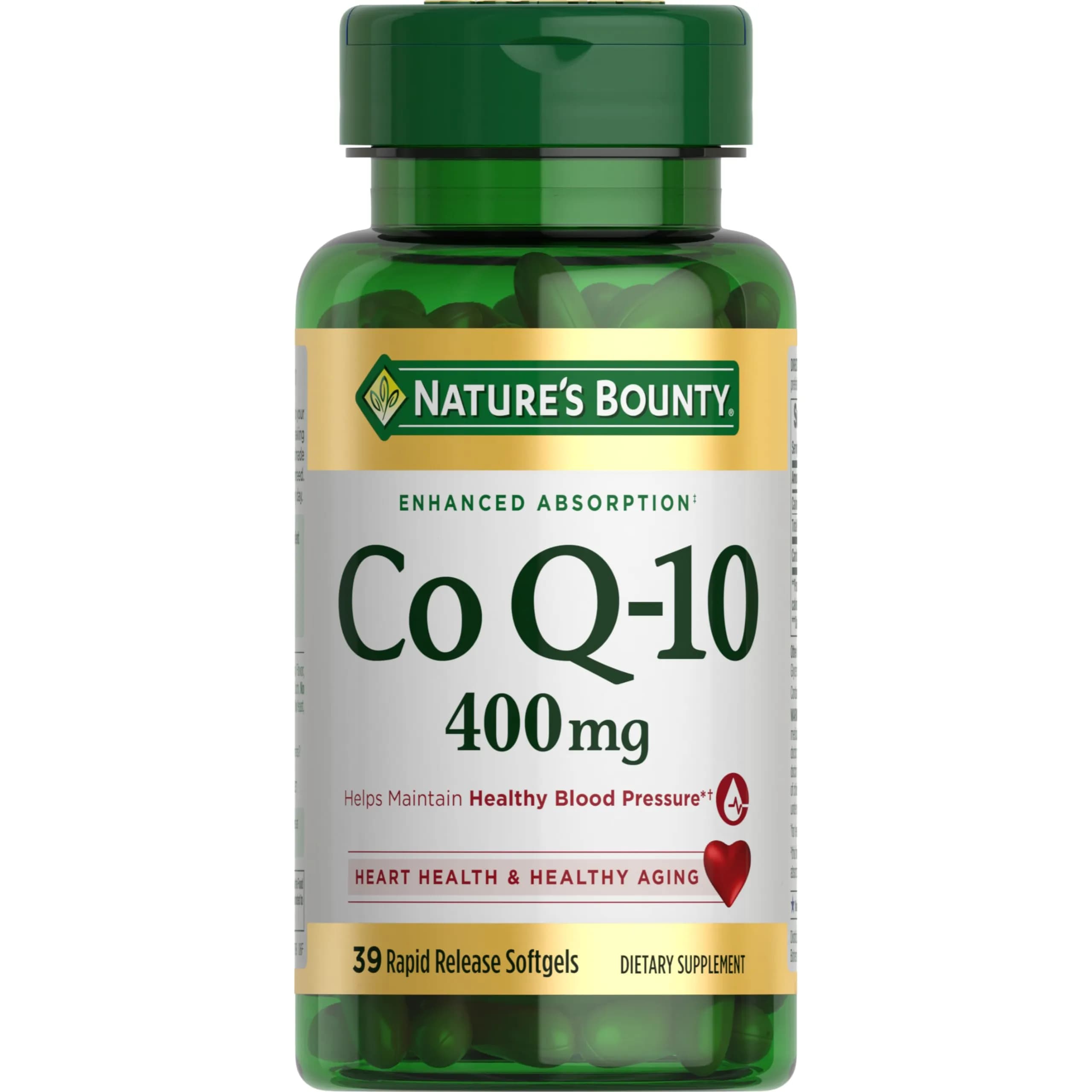 Natures Bounty Co Q-10 Soft Gelattin Capsule 400 Mg 39 PC