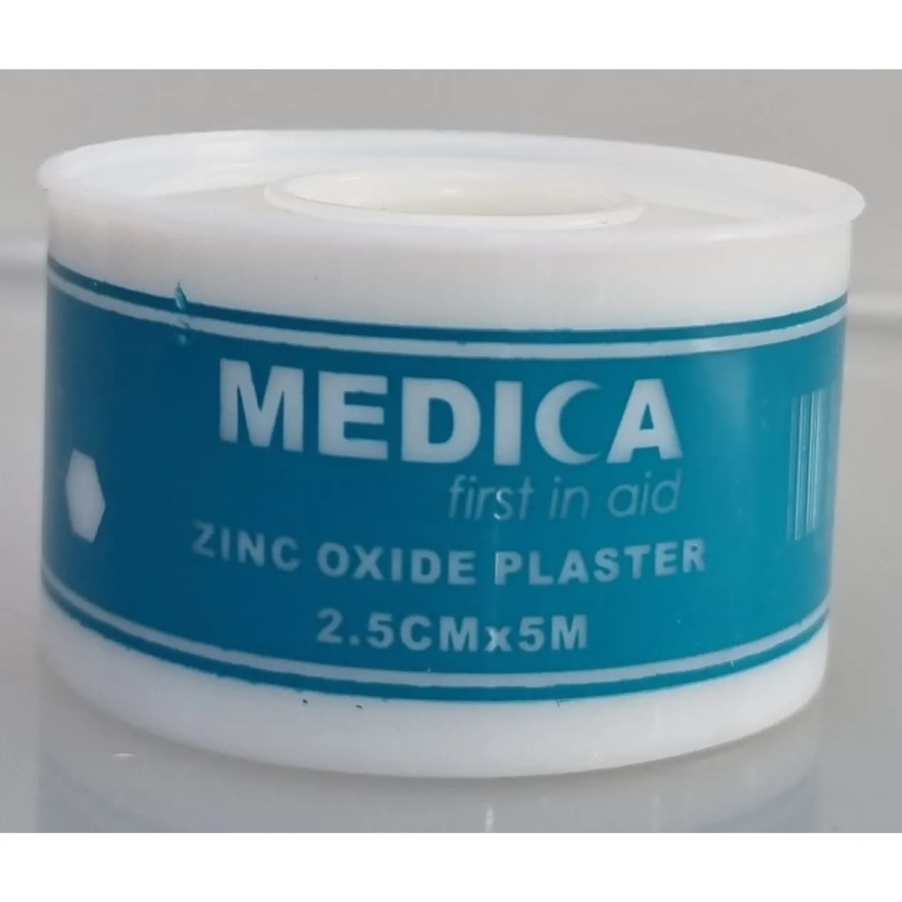 MEDICA ZINC OXIDE PLASTER 2.5CMX5M