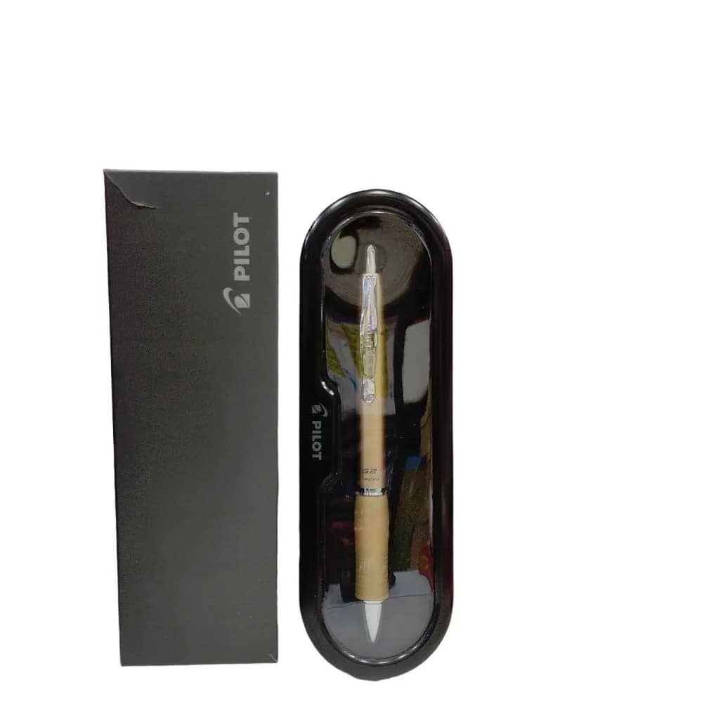 Pilot G2 limited black pen item color gold 002