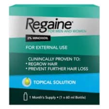 REGAINE FOR MEN AND WOMEN - 2% MINOXIDIL (60ML BOTTLE)