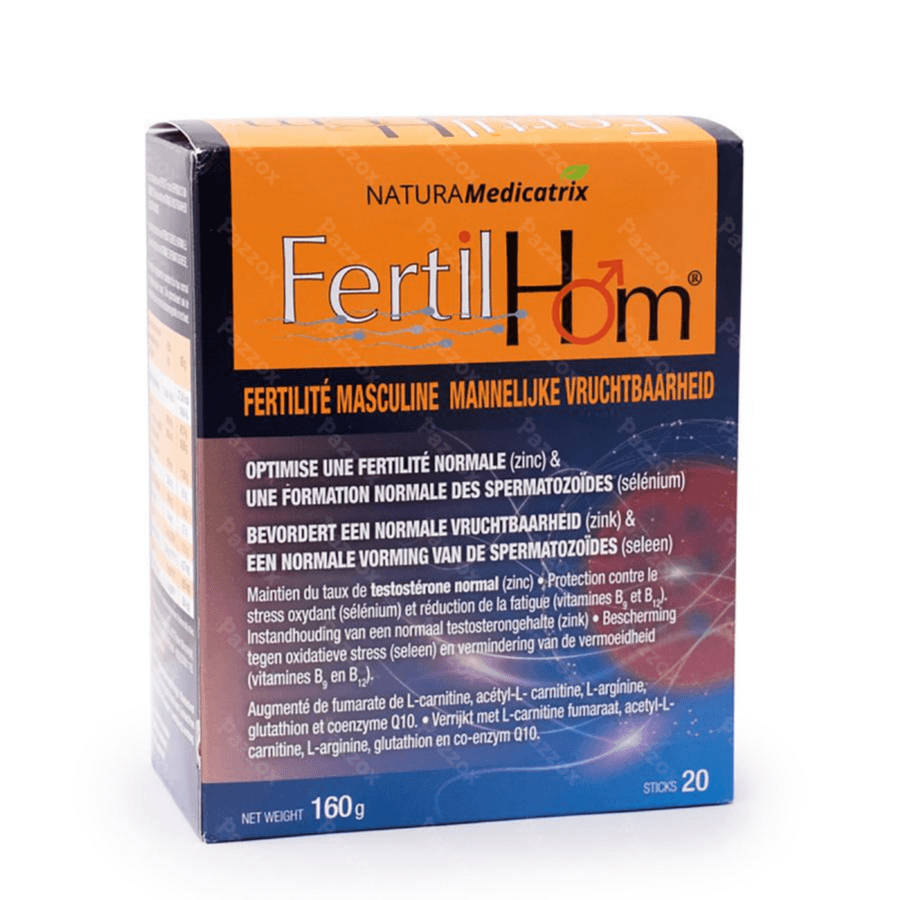 Natura Medicatrix Fertil Hom Male Fertilty 160g, 20'S No.9134
