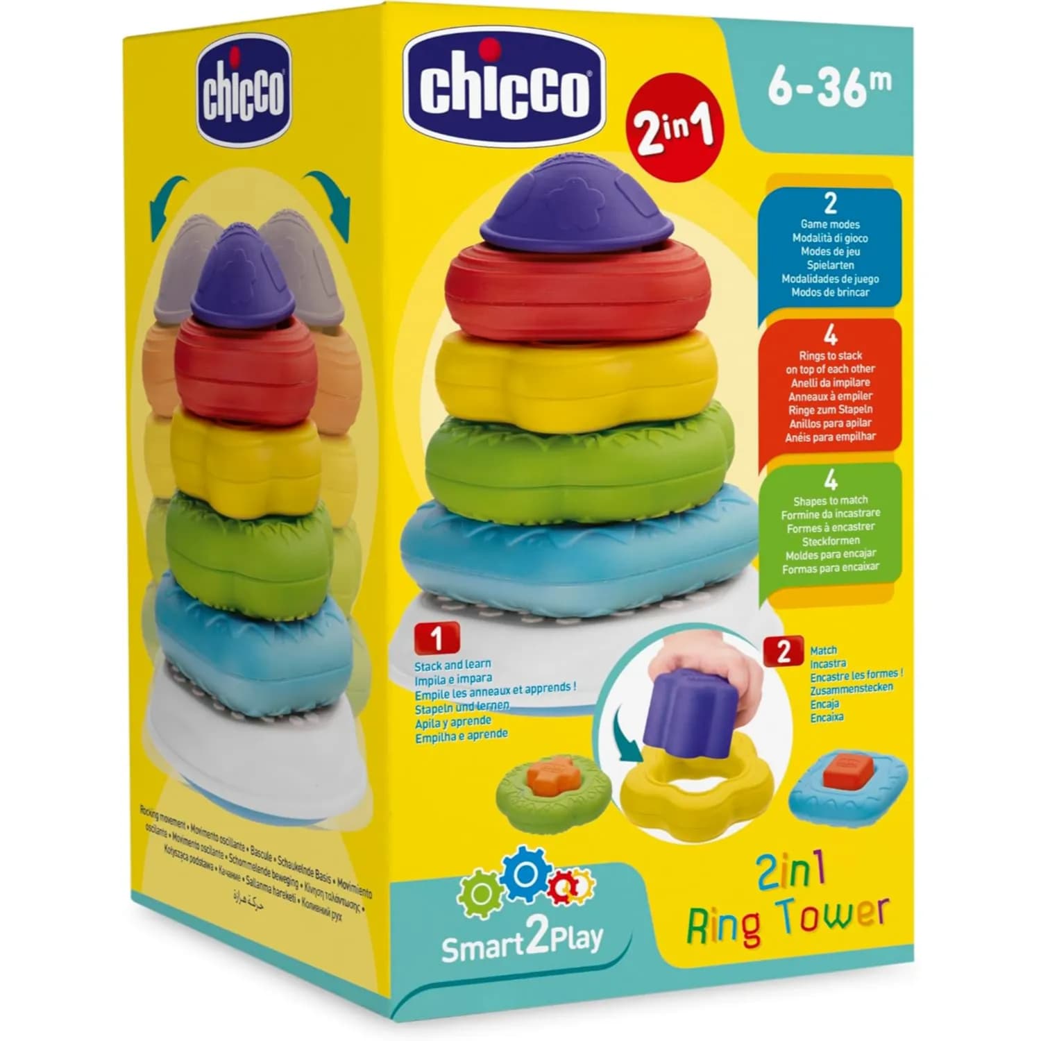 Chicco 2in1 Ring Tower