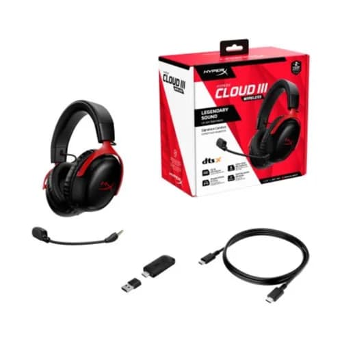 HyperX Cloud III Wireless - Gaming Headset 