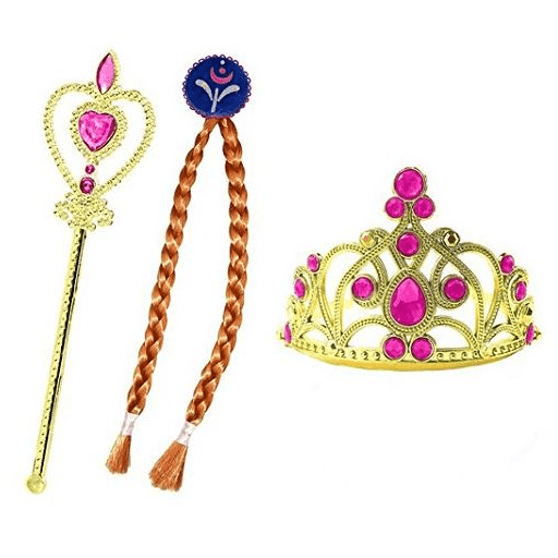 Princess Anna From Frozen - Costume Accessories Set