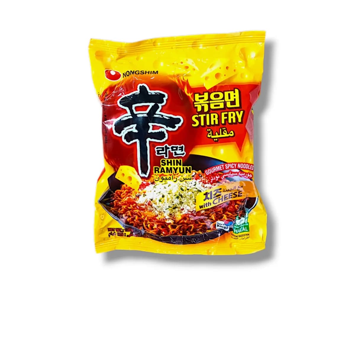 Shin Ramyun Stir Fry W/ Cheese 136g