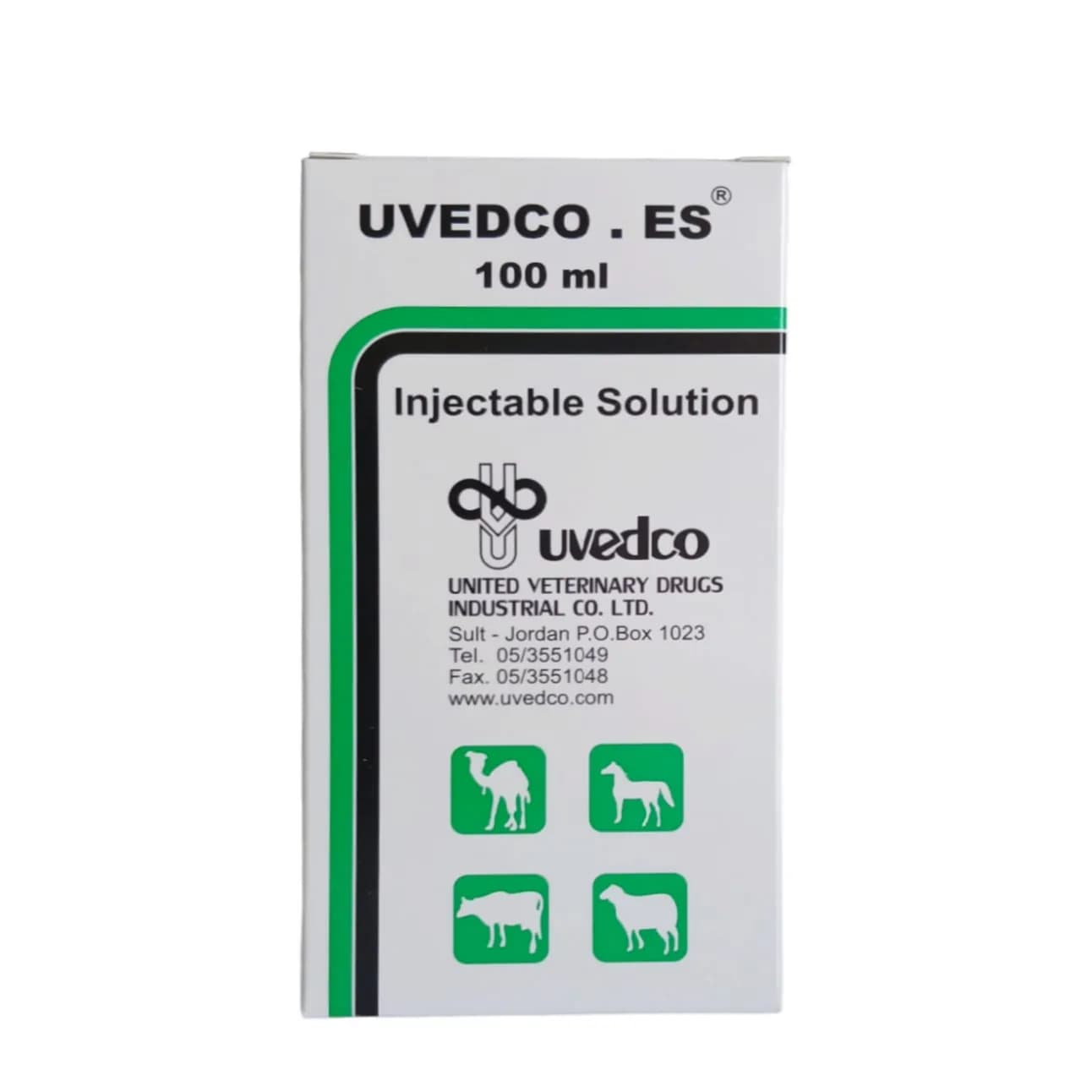 Uvedco E.S injectable solution 100 ml - Uvedco