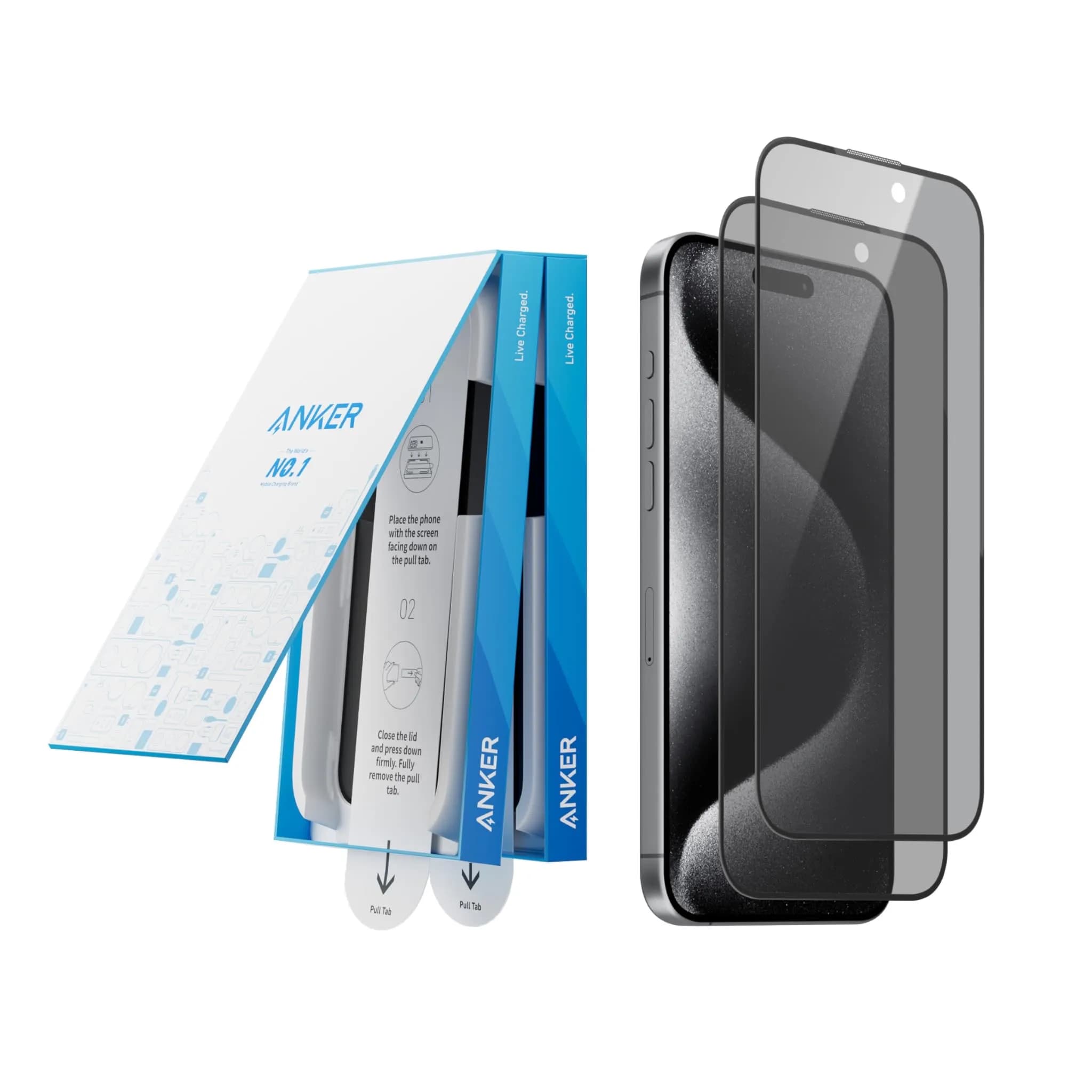 Anker privacy screen protector 15 pro