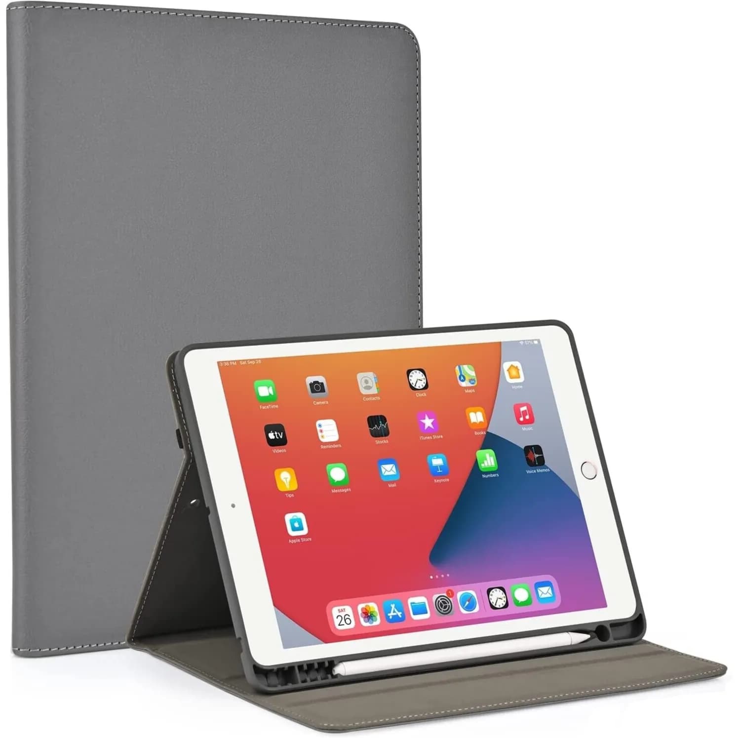 Cat-Cot Flip Cover for iPad Pro 11 10.9 Inch - Light Gray