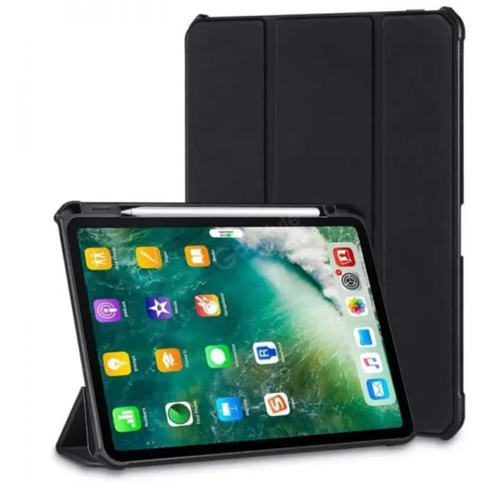 COVER XUNDD FLIP LEATHER FOR IPAD AIR 11 2024 / 10.9  INCH BLACK